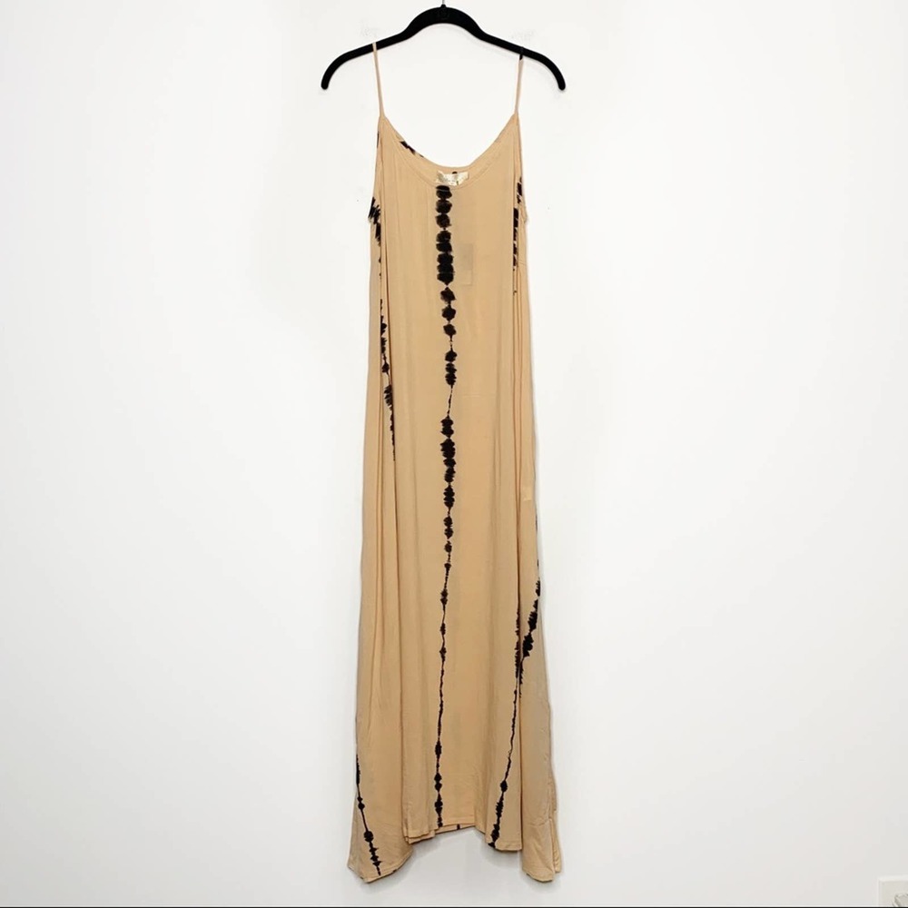 Natalie Martin Heather Maxi Sandstone Tie Dye Sz M